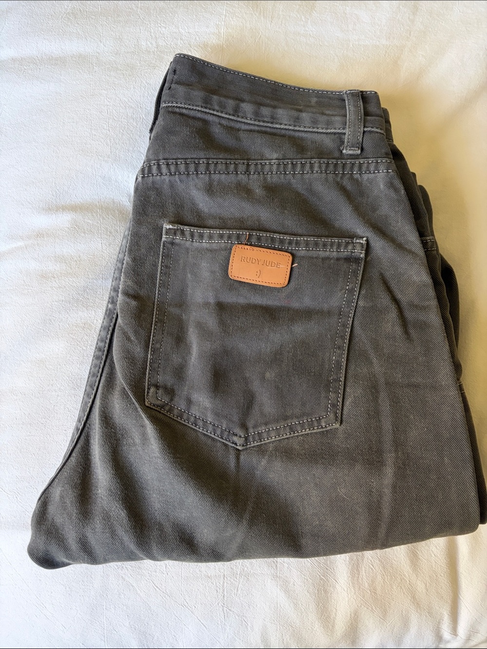 Rudy Jude Charcoal Straight Jeans